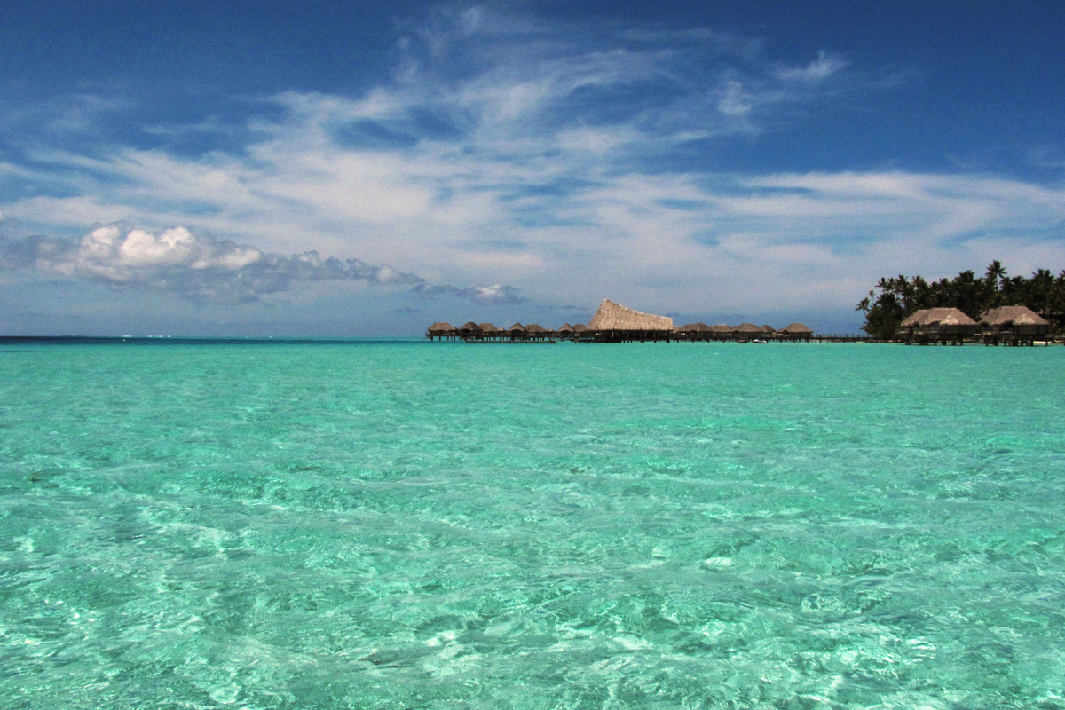 laguna na Tahiti